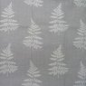 Close up of the Fern fabric in Silver