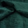 Close up of the rippled Kent fabric in Green