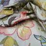 Close up of the rippled Morton fabric in Chintz