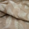 Close up of the rippled Sardinia fabric in Mocha
