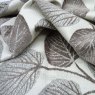 Close up of the rippled Tanomah fabric in Silver