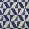 Close up of the Tribeca fabric in Navy