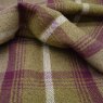 Close up of the rippled Trinity fabric in Heather