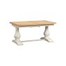 Arlington 1.6m Extending Dining Table white background