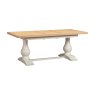 Arlington 1.6m Extending Dining Table white background
