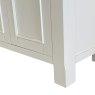 Arlington 4 Door Sideboard white background close up