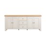 Arlington 4 Door Sideboard white background front