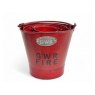 Quirky Barn GWR Red Hand Painted Buckets Nested