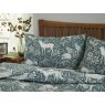 Deyongs Woodland Folk Duvet Cover Set Green close up