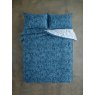 Deyongs Cow Parsley Blue Duvet Cover Set top down