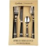 Greenworks 24 Piece Cutlery Set Black