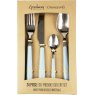 Greenworks 24 Piece Cutlery Set Seersucker Stripe