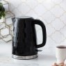 Russell Hobbs Honeycomb Kettle Black Lifestyle