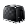 Russell Hobbs Honeycomb 2 Slice Toaster Black
