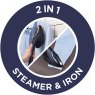 Russell Hobbs Steam Genie 2 In 1 Handheld Clothes Steamer 2 in 1