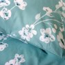 The Lyndon Company The Lyndon Company Petite Fleure Duvet Cover Set Duck Egg Blue