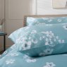 The Lyndon Company The Lyndon Company Petite Fleure Duvet Cover Set Duck Egg Blue
