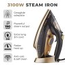 Tower Ceraglide Steam Iron 3100w specs