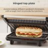 Tower Panini Grill 750w hinged top