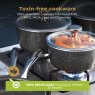 Tower Cerastone Pro 5 Piece Cookware Set toxin free