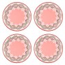 Cath Kidston Cath Kidston Cherry Set of 4 Melamine Dinner Plates