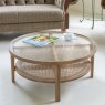 Holcott Rattan Coffee Table lifestyle