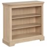 Broadway 3ft Bookcase In Oak white background