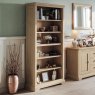 Broadway 6ft Bookcase In Oak lifestyle