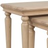 Broadway Nest Of 2 Tables In Oak white background close up