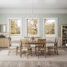 Broadway Large Extending Dining Table In Oak lifestyle