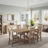 Broadway Large Extending Dining Table In Oak lifestyle