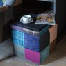 Accessories Patchwork Storage Cube lifestyle