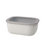 Mepal Mepal Cirqula Rectangular Nordic White Multi Bowl