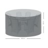 Norfolk & Co 6 Seater Round Garden Furniture Cover