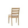Gallery Direct Malvern Dining Chair Pair white background back