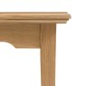 Gallery Direct Malvern 1.5m Extending Dining Table white background close up