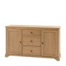 Gallery Direct Malvern 2 Door 3 Drawer Sideboard white background