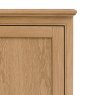 Gallery Direct Malvern 2 Door 3 Drawer Sideboard white background close up