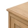 Gallery Direct Malvern 2 Door 3 Drawer Sideboard white background close up