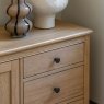 Gallery Direct Malvern 1 Door 4 Drawer Sideboard lifestyle close up