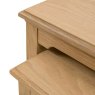 Gallery Direct Malvern Nest Of 2 Tables white background close up