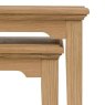 Gallery Direct Malvern Nest Of 2 Tables white background close up