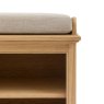 Gallery Direct Malvern Hall Bench white background close up
