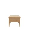 Gallery Direct Malvern 1 Drawer Coffee Table white background side