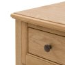 Gallery Direct Malvern 1 Drawer Coffee Table white background close up