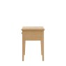 Gallery Direct Malvern 1 Drawer Side Table white background side