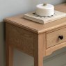 Gallery Direct Malvern 1 Drawer Console Table lifestyle close up