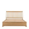 Gallery Direct Malvern Bed Frame white background front