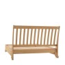 Gallery Direct Malvern Bed Frame white background back