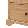 Gallery Direct Malvern 9 Drawer Chest white background close up